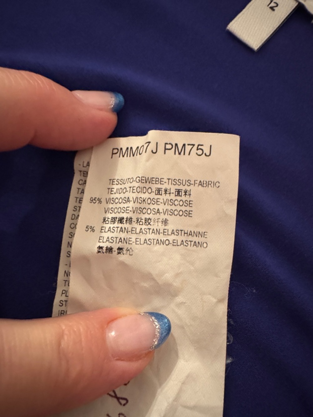 Armani Collezioni Top . Purple size 12 - Picture 7 of 7